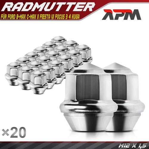 20x radmutter für m12 - für, 1,5