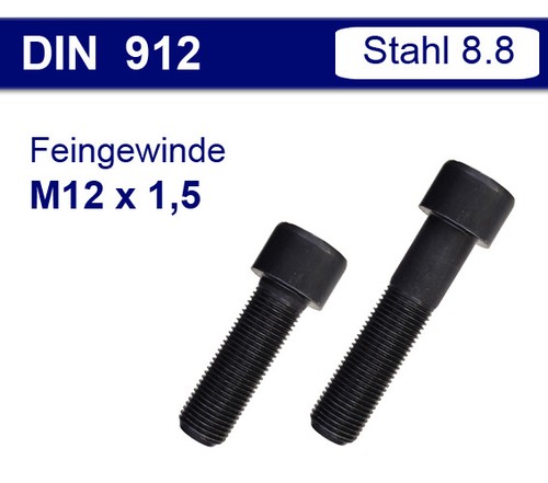 M12 5mm din 912 - 912,