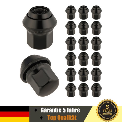 Schwarz radmutter mutter - 20,
