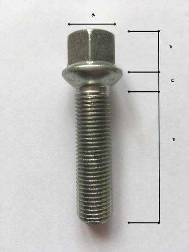 Radschraube m12x1 5x35mm - radschraube, m12x1.5x35mm