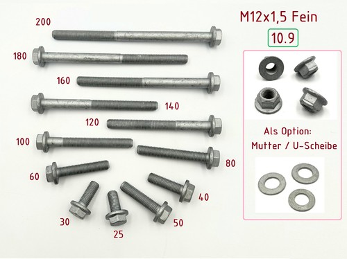 Schraube din 6921 m12x1 5x20 - din, m12x1,5x20